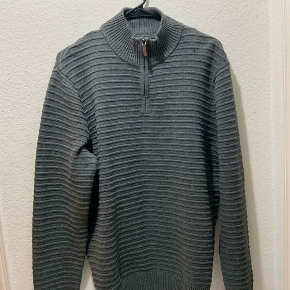 New Porter + Ash Sweater Large Gray Men